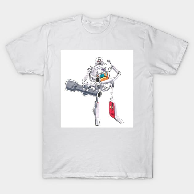 Pistoltron T-Shirt by Fatmancomics